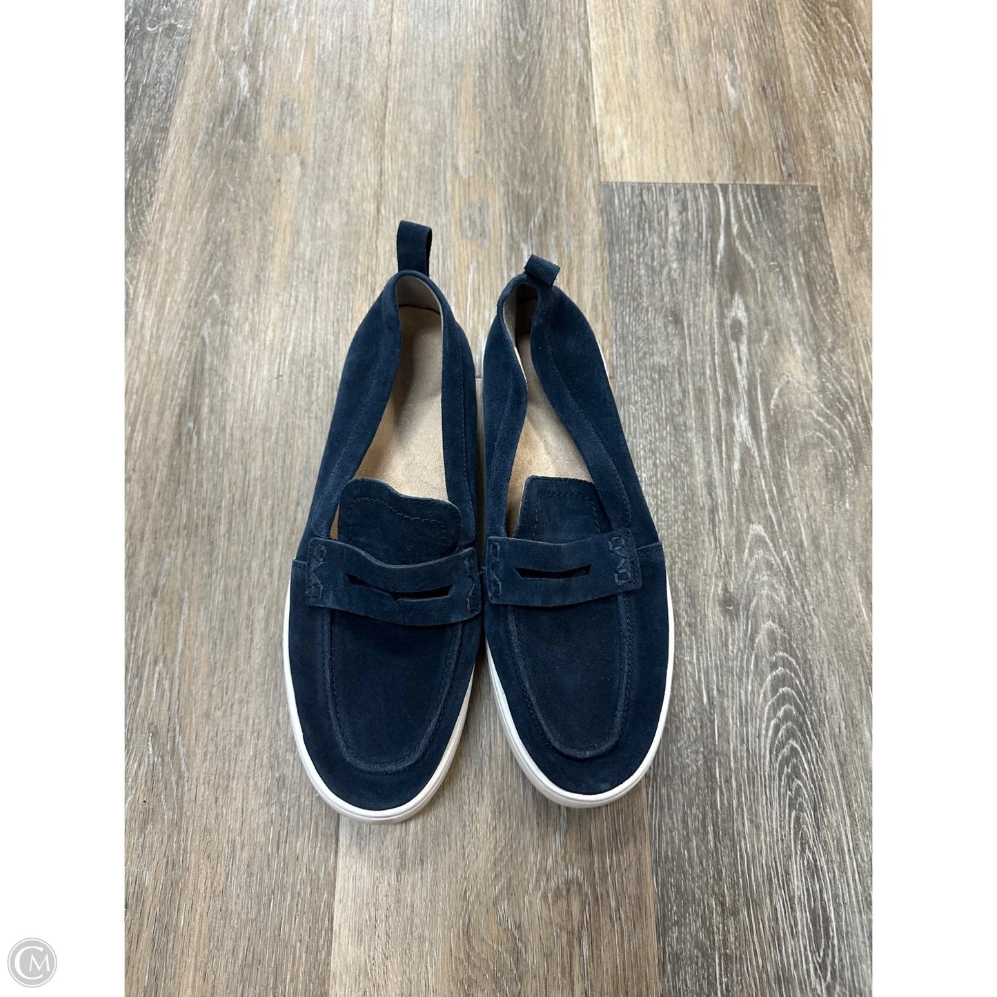 Shoes Flats By Vionic In Navy, Size: 9