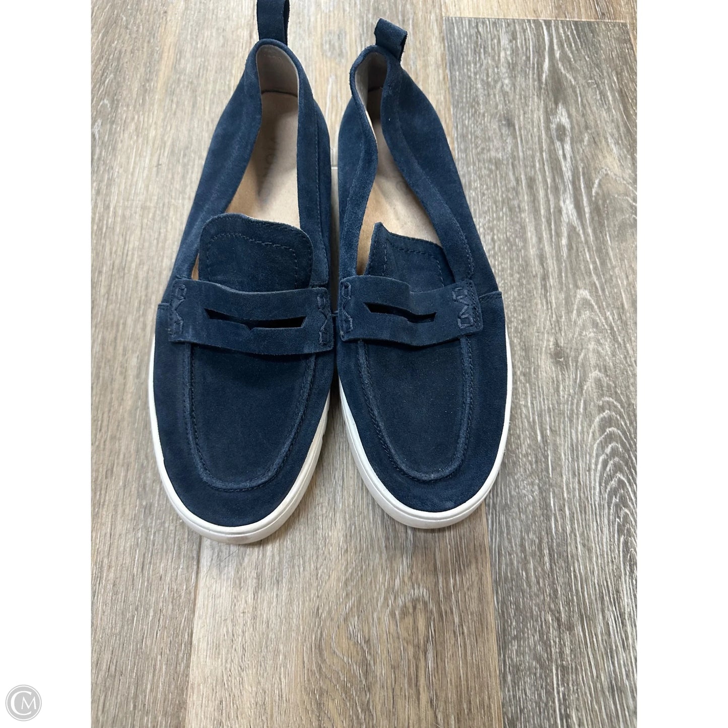 Shoes Flats By Vionic In Navy, Size: 9