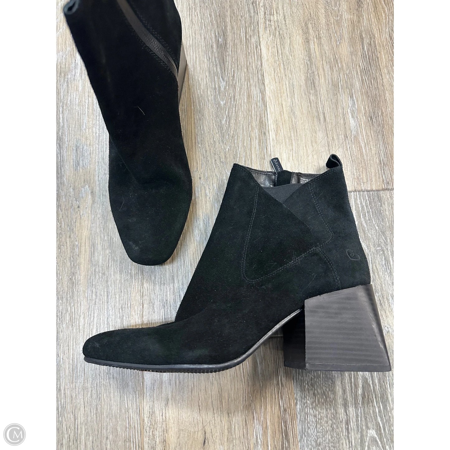 Boots Ankle Heels By Blondo In Black, Size: 9