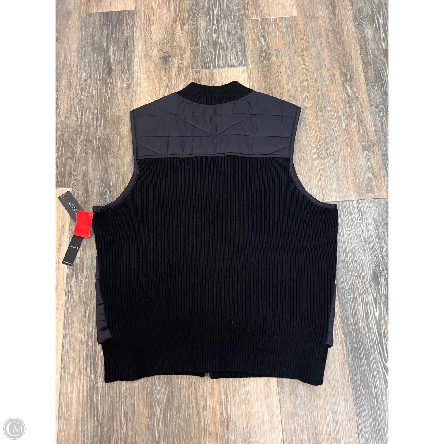 Vest Puffer & Quilted By Liverpool In Black, Size: 2x