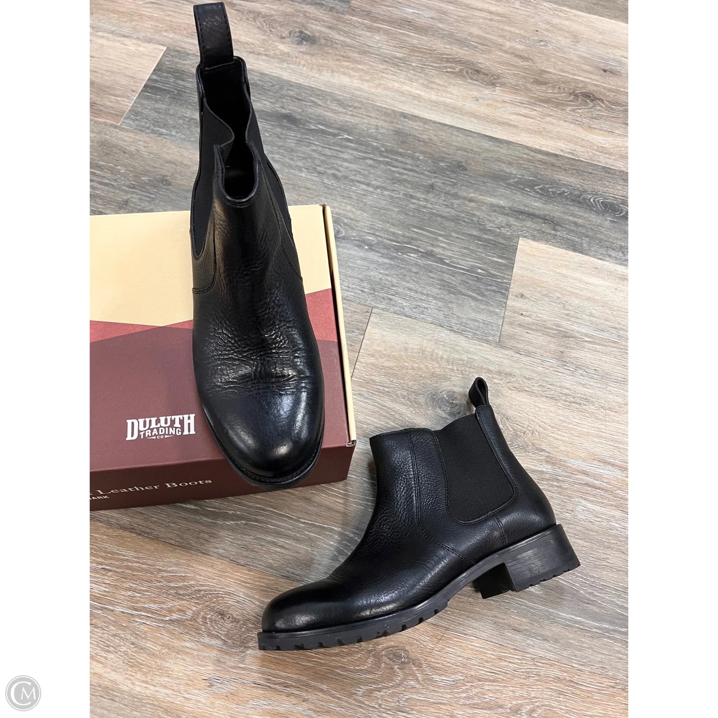 Boots Leather By Duluth Trading In Black, Size: 11