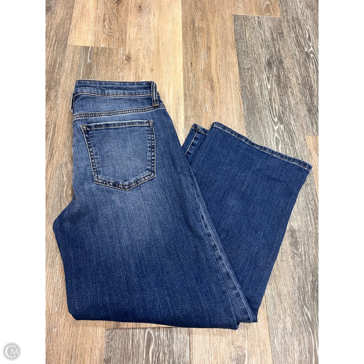 Jeans Wide Leg By Kut In Blue Denim, Size: 8