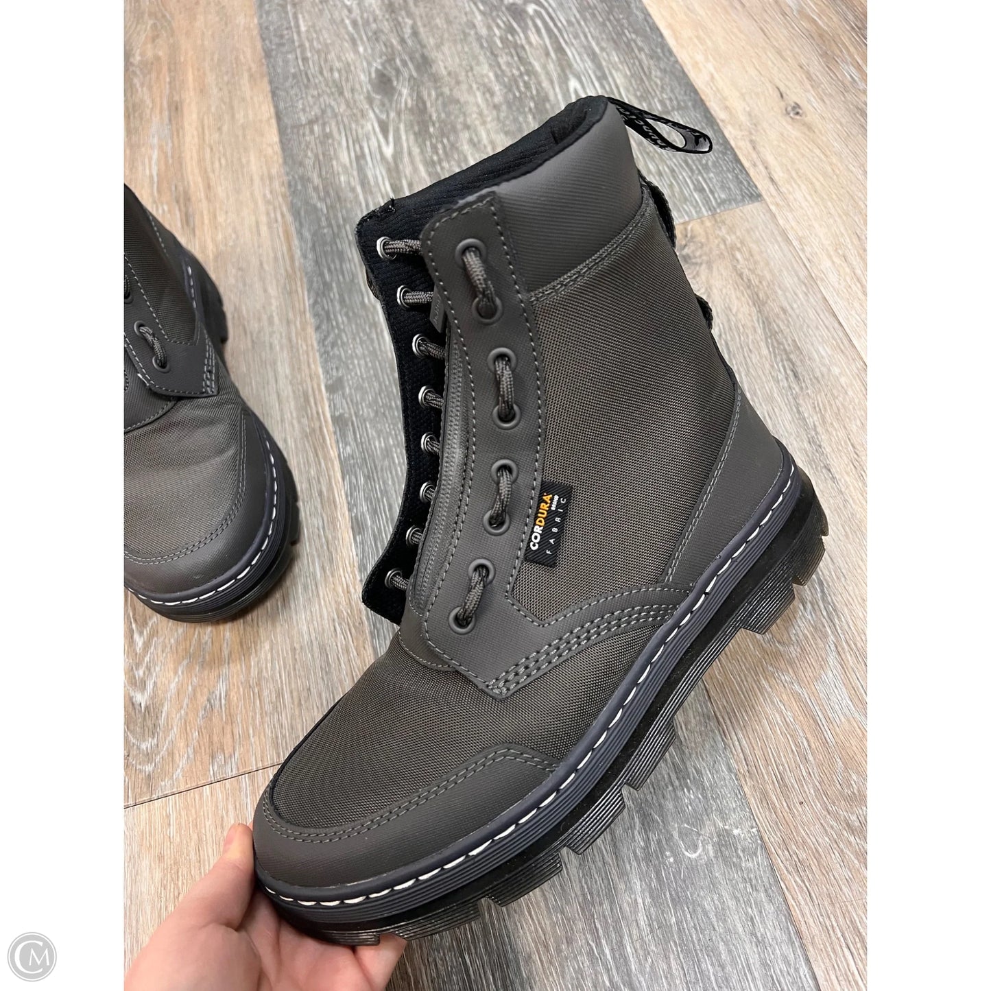 Boots Combat By Dr Martens In Grey, Size: 9