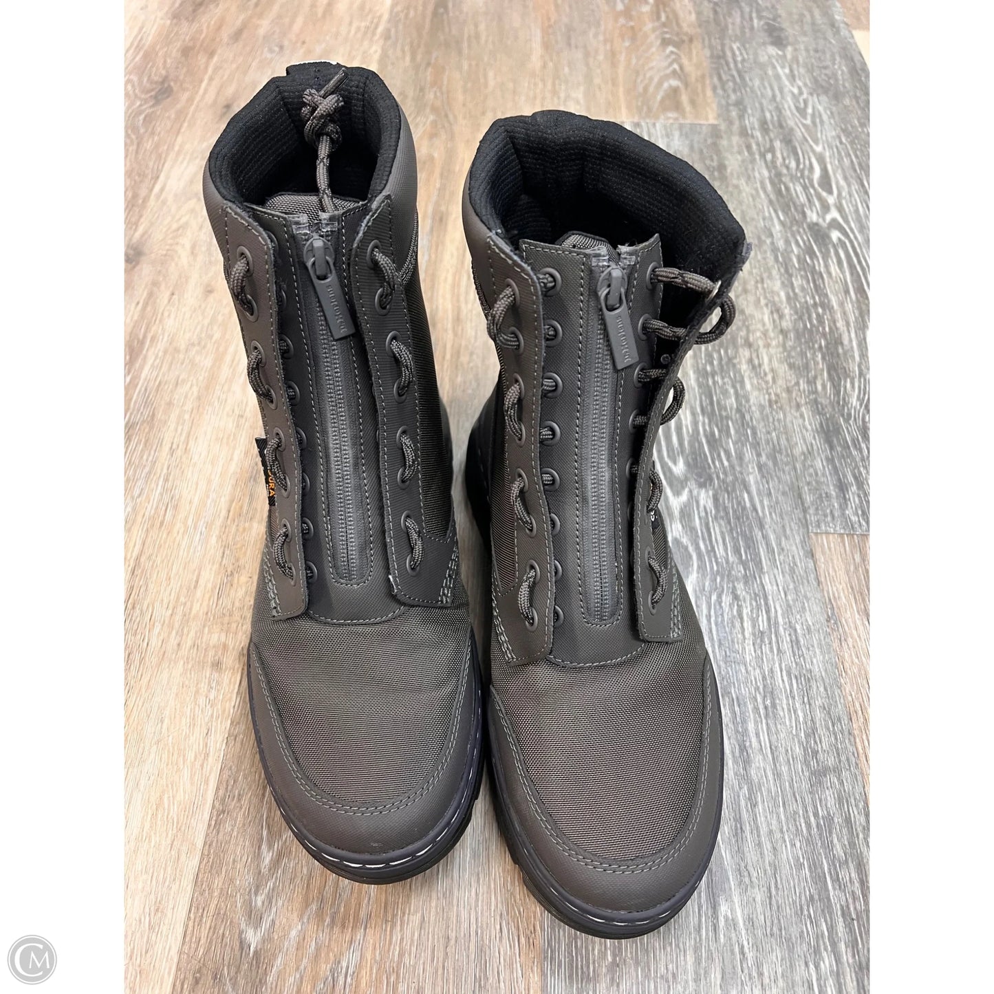 Boots Combat By Dr Martens In Grey, Size: 9