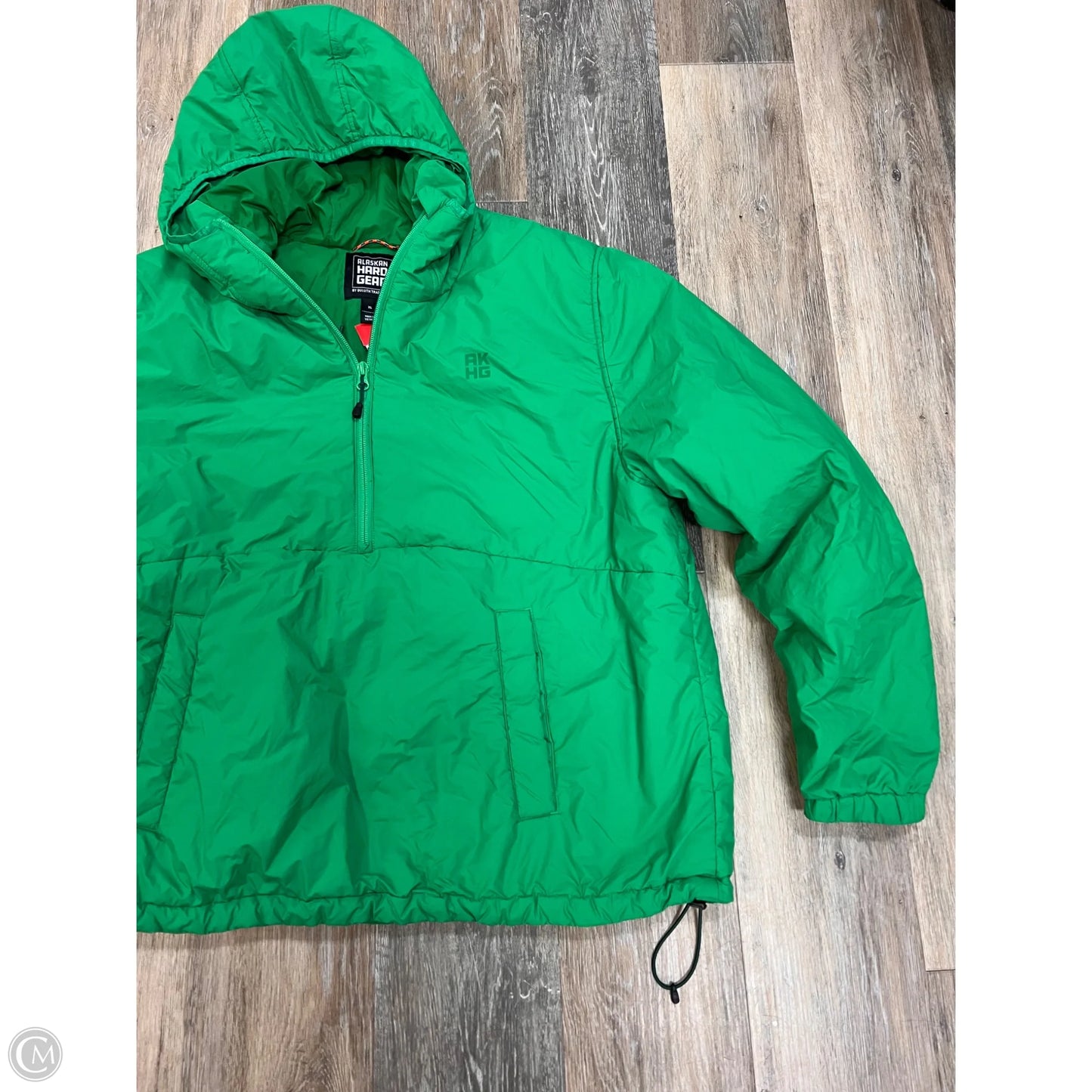 Athletic Jacket By Duluth Trading In Green, Size: Xl
