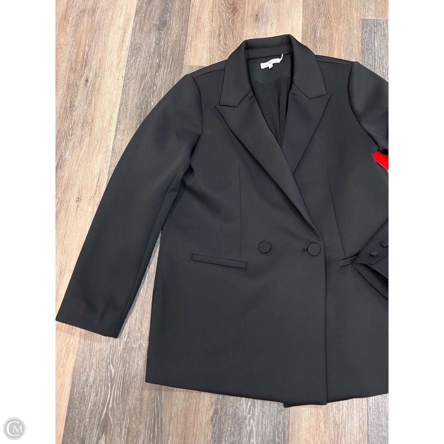 Blazer By Good American In Black, Size: Xl