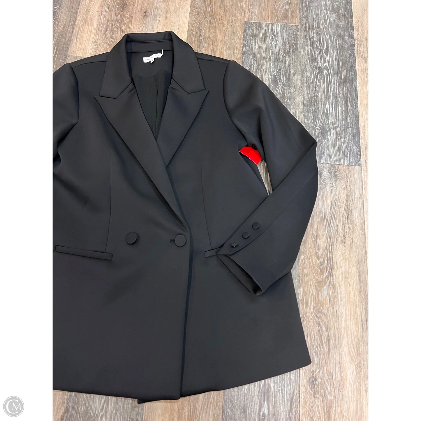 Blazer By Good American In Black, Size: Xl