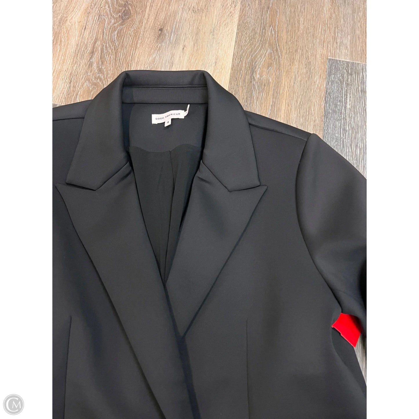Blazer By Good American In Black, Size: Xl