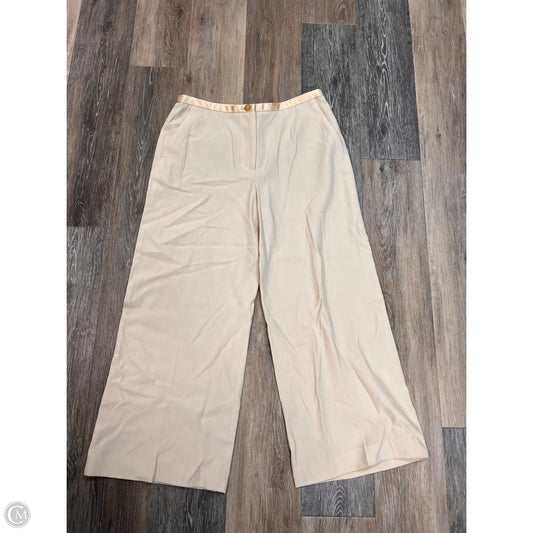 Pants Wide Leg By KHAITE In Cream, Size: 4