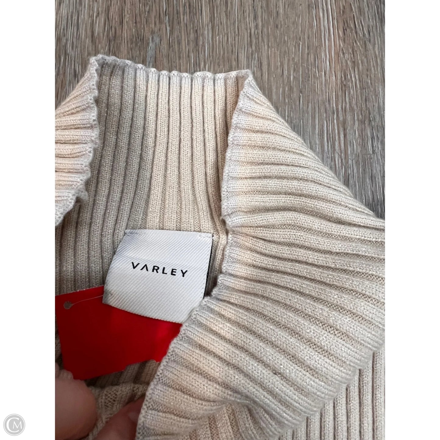 Sweater By Varley In Cream, Size: L