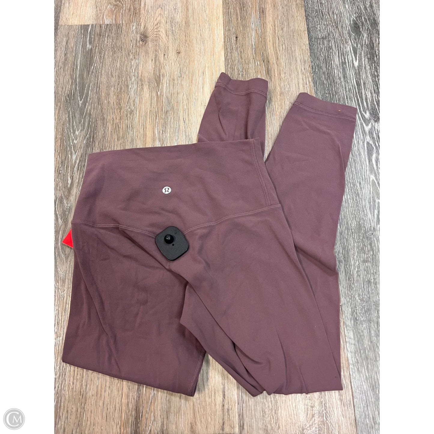 Athletic Leggings By Lululemon In Mauve, Size: 4