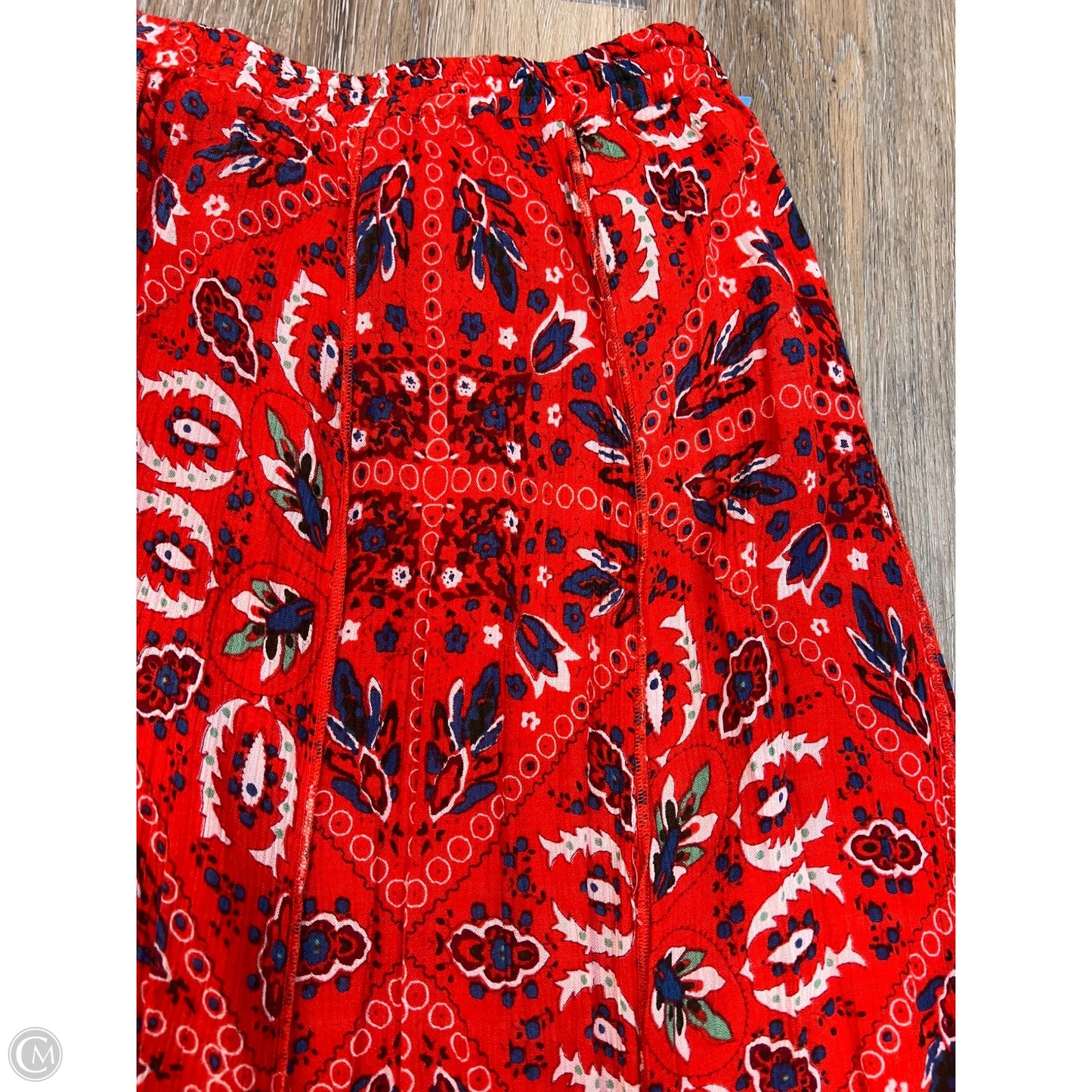 Skirt Maxi By Free People In Red, Size: Xs