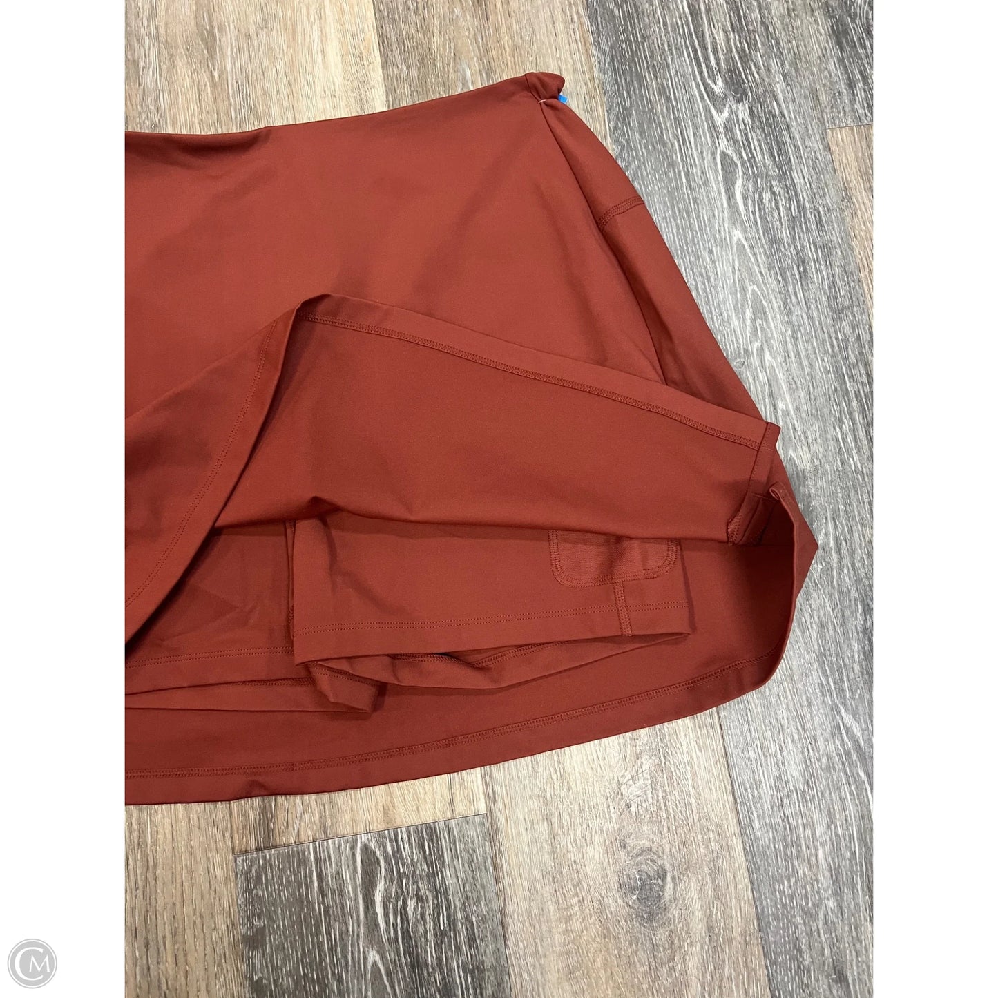Skort By Girlfriend Collective In Orange, Size: Xl