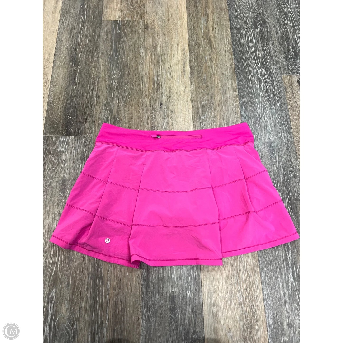 Athletic Skort By Lululemon In Pink, Size: 12