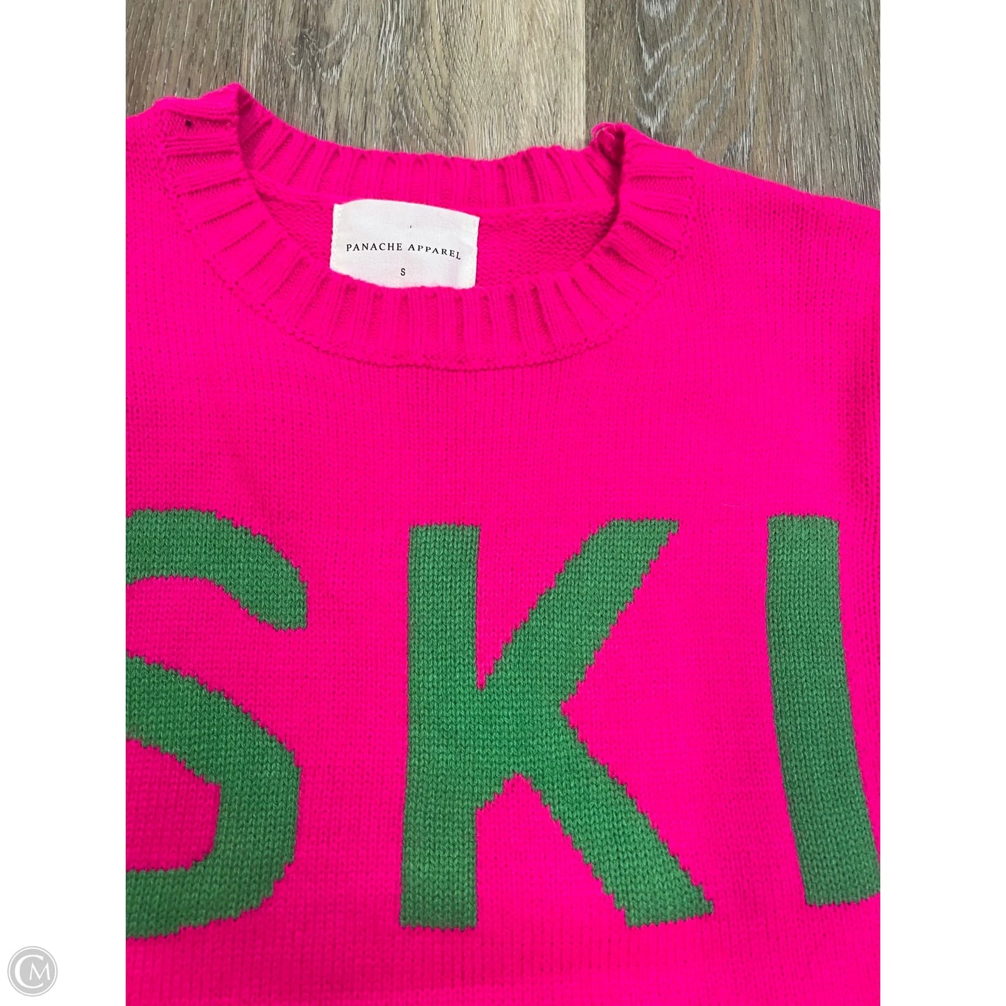 Sweater By Panache In Pink, Size: S