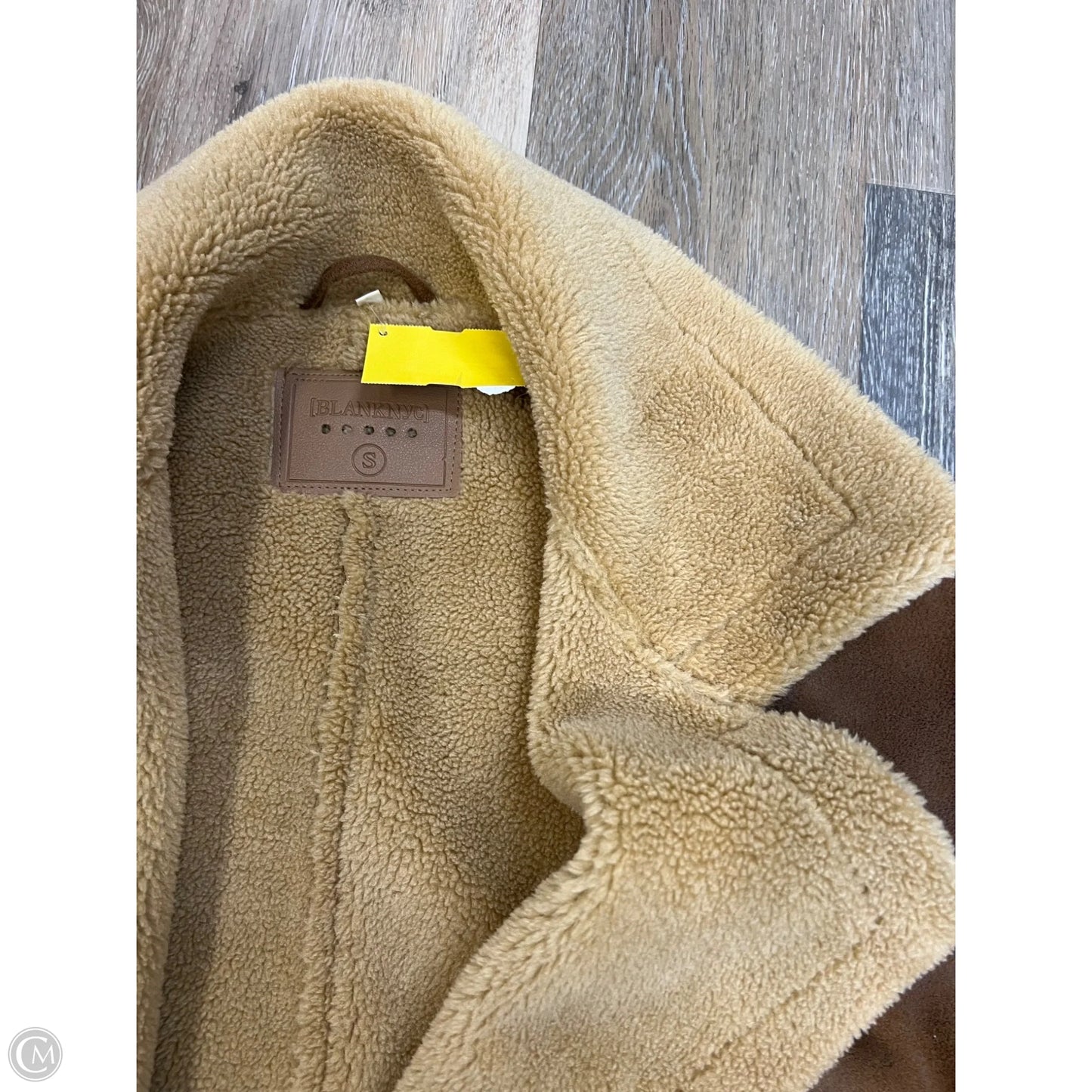 Jacket Faux Fur & Sherpa By Blanknyc In Brown, Size: S