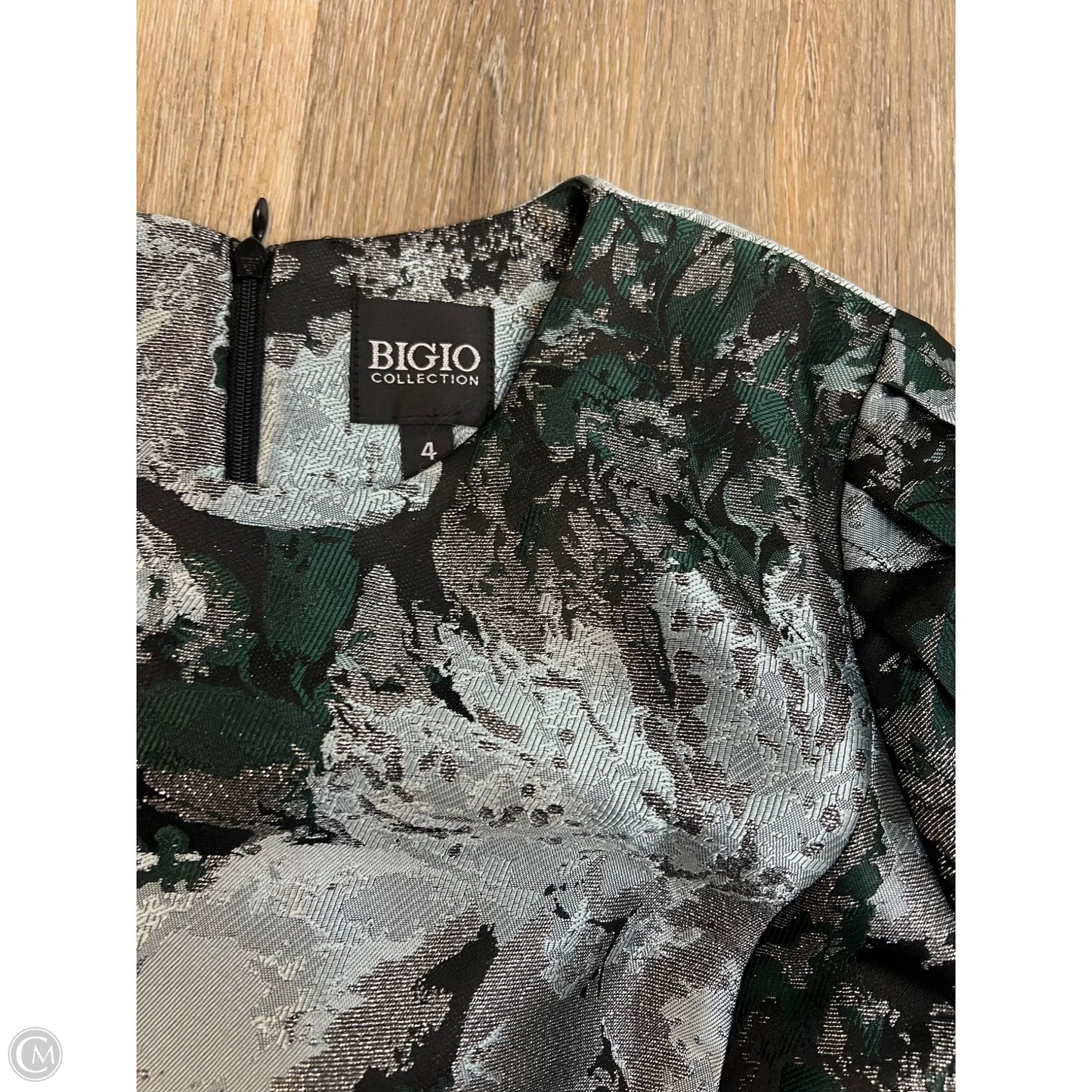 Dress Party Midi By BIGIO COLLECTION In Silver, Size: 4