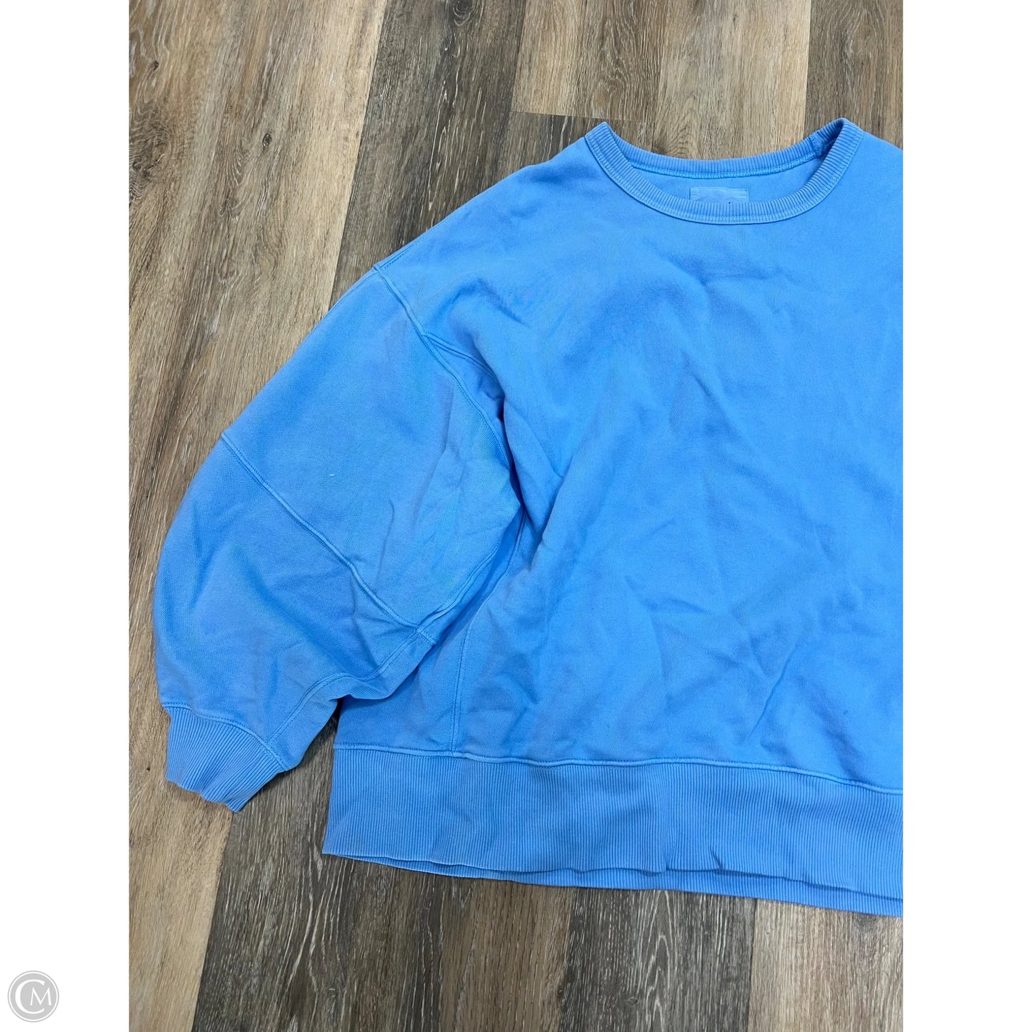 Sweatshirt Crewneck By Aerie In Blue, Size: Xl