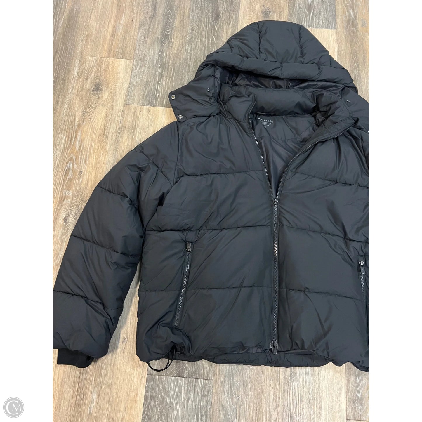 Coat Puffer & Quilted By Athleta In Black, Size: Xl