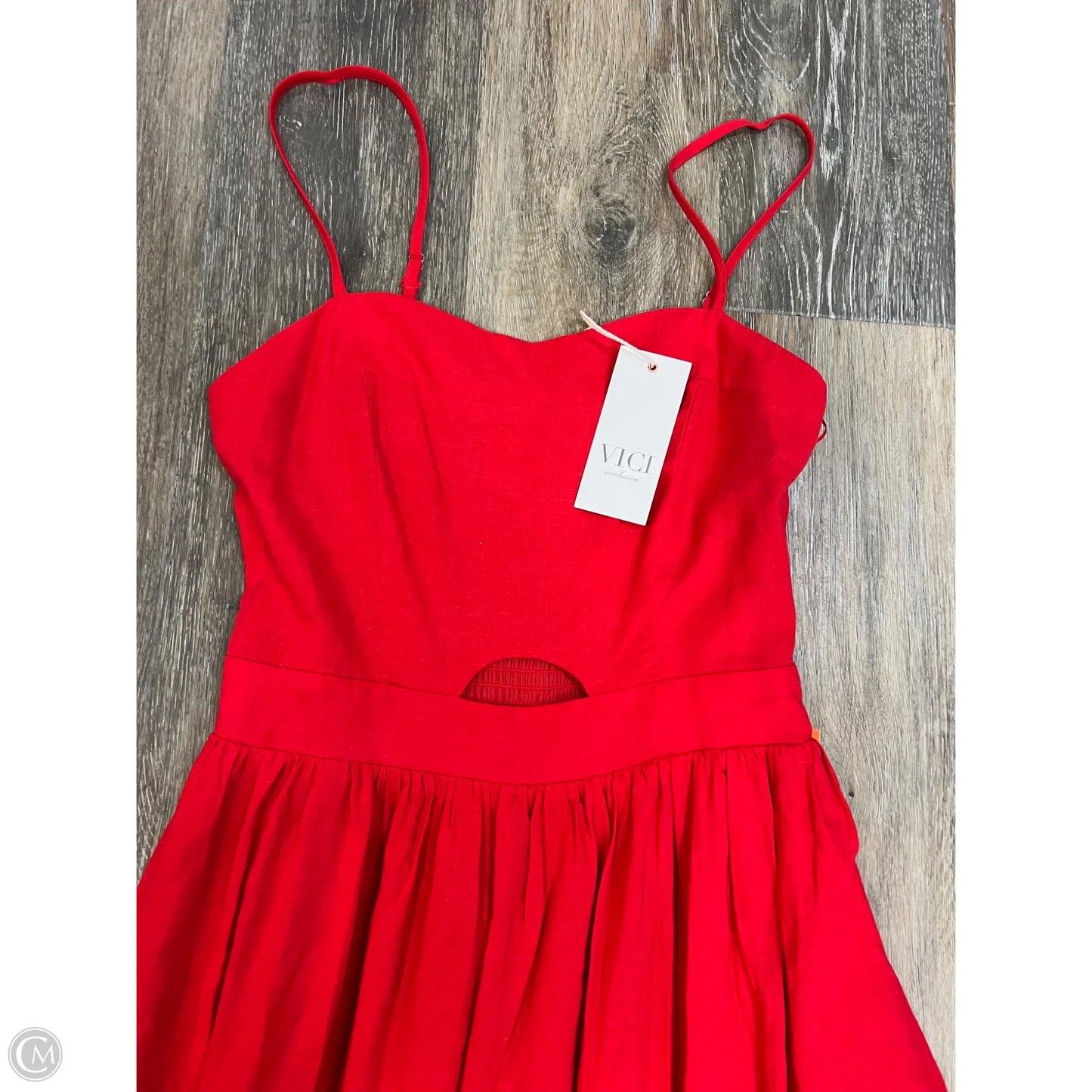 Dress Casual Maxi By Vici In Red, Size: S