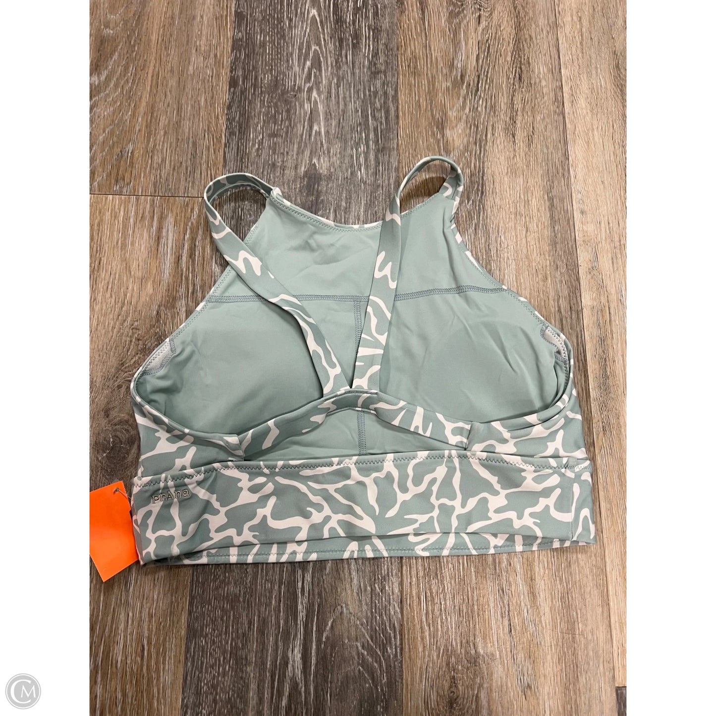 Swimsuit Top By Prana In Blue, Size: S