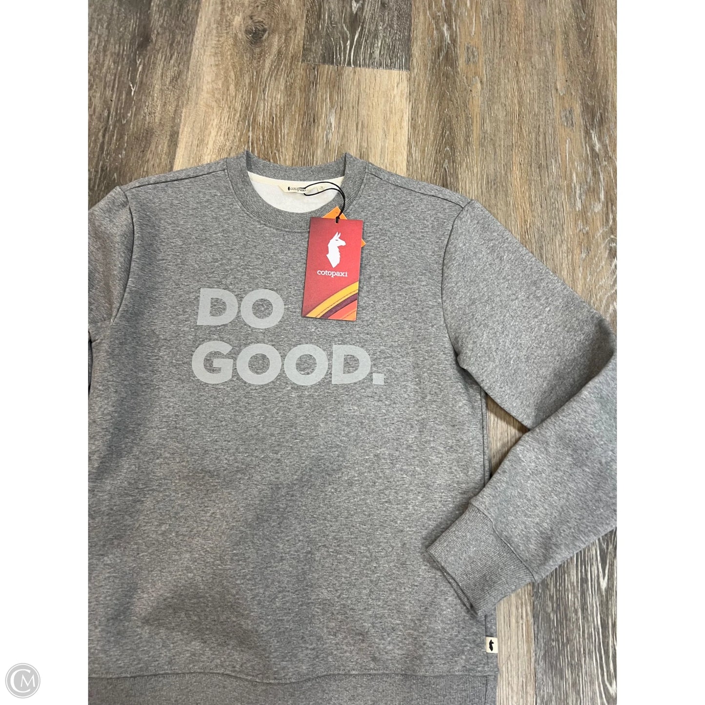 Sweatshirt Crewneck By Cotopaxi In Grey, Size: S