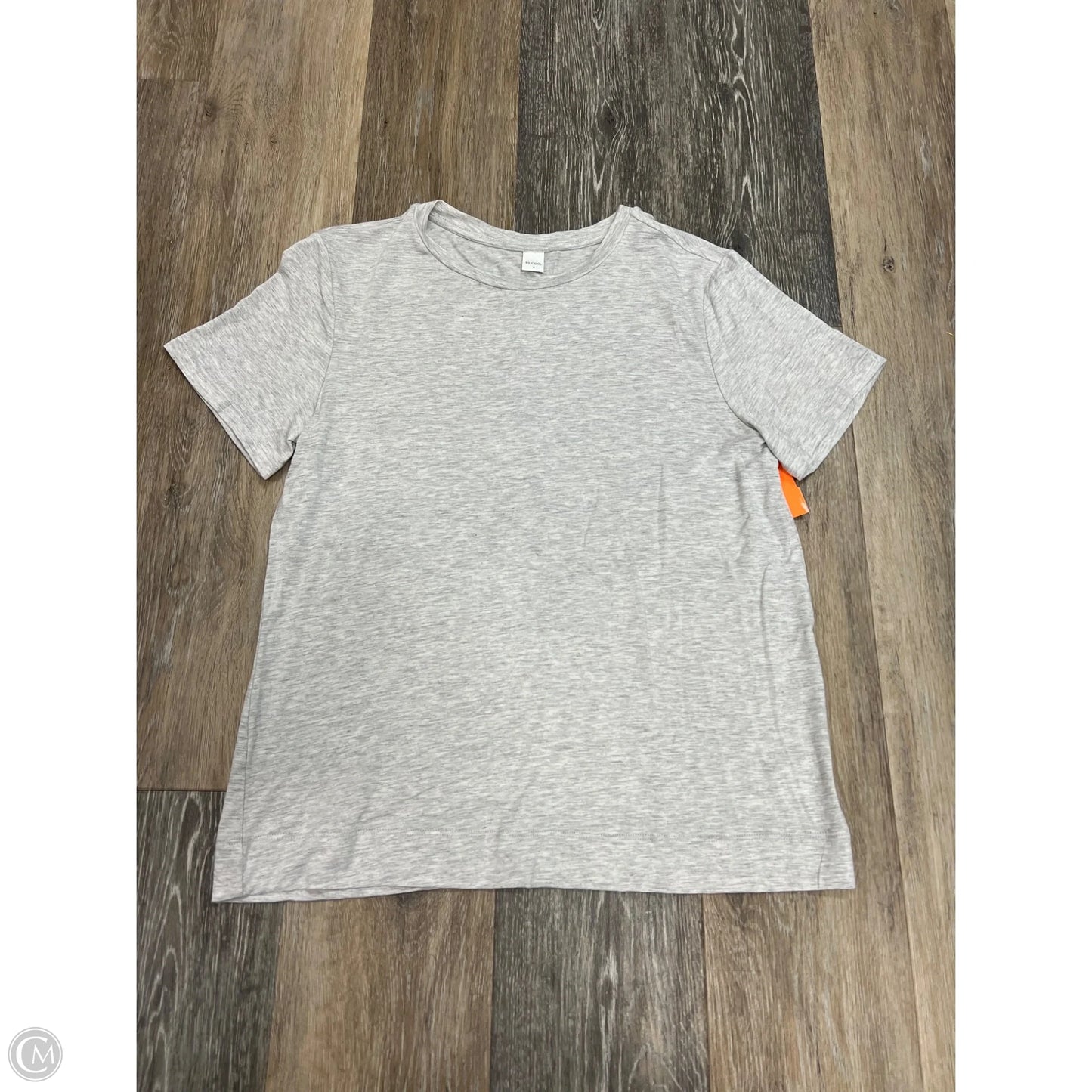 Top Short Sleeve By Be Cool In Grey, Size: S