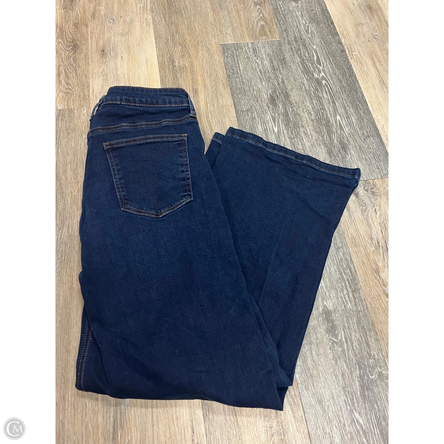 Jeans Wide Leg By Kut In Grey Denim, Size: 8