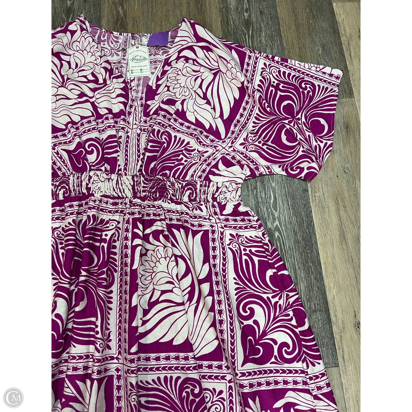 Dress Casual Maxi By New In In Purple, Size: 2x