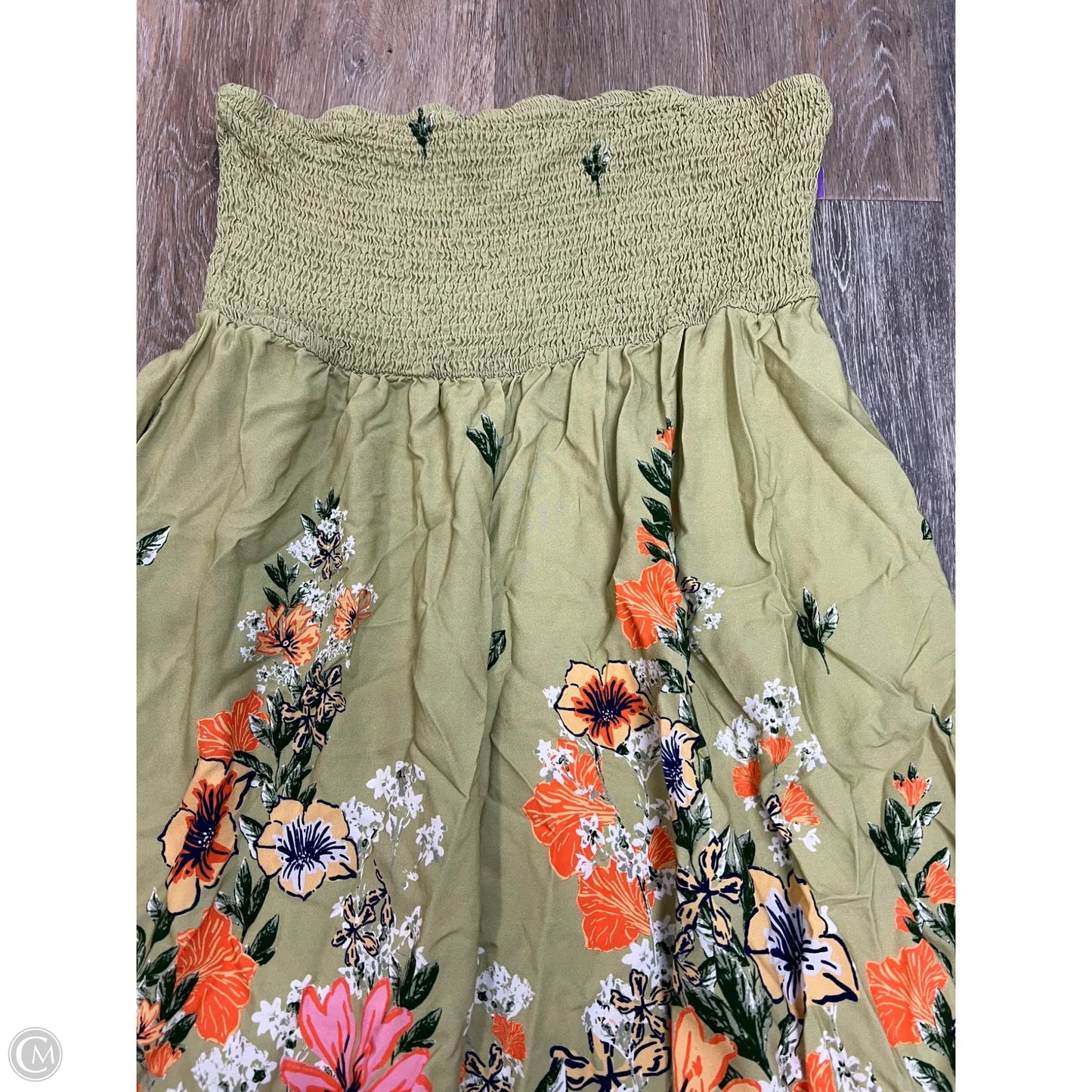 Dress Casual Maxi By Bloomchic In Green, Size: 1x