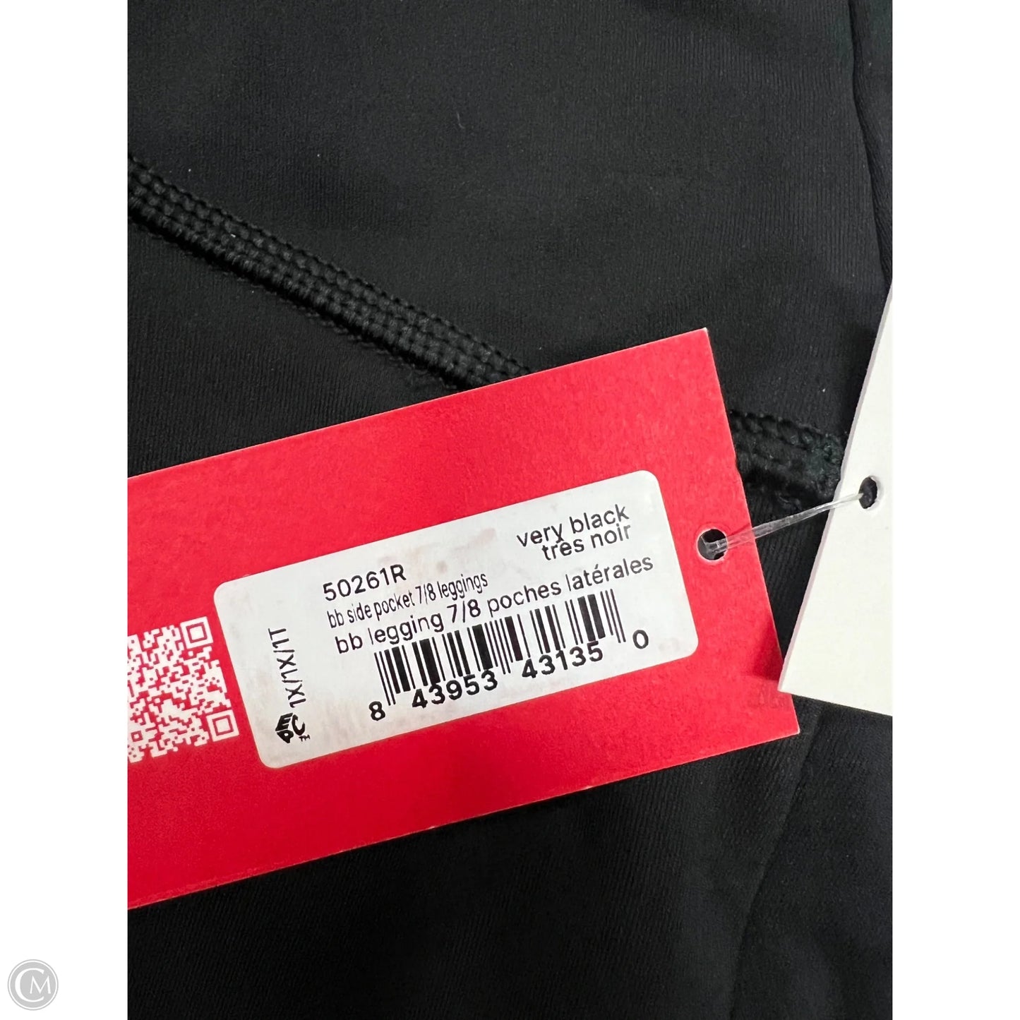 Athletic Leggings By Spanx In Black, Size: 1x