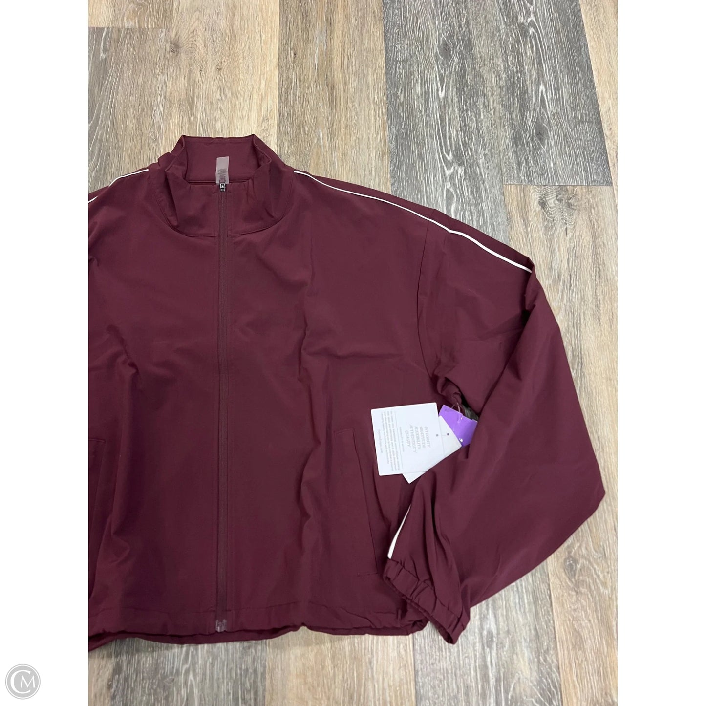 -Athletic Jacket By Beyond Yoga In Purple, Size: L