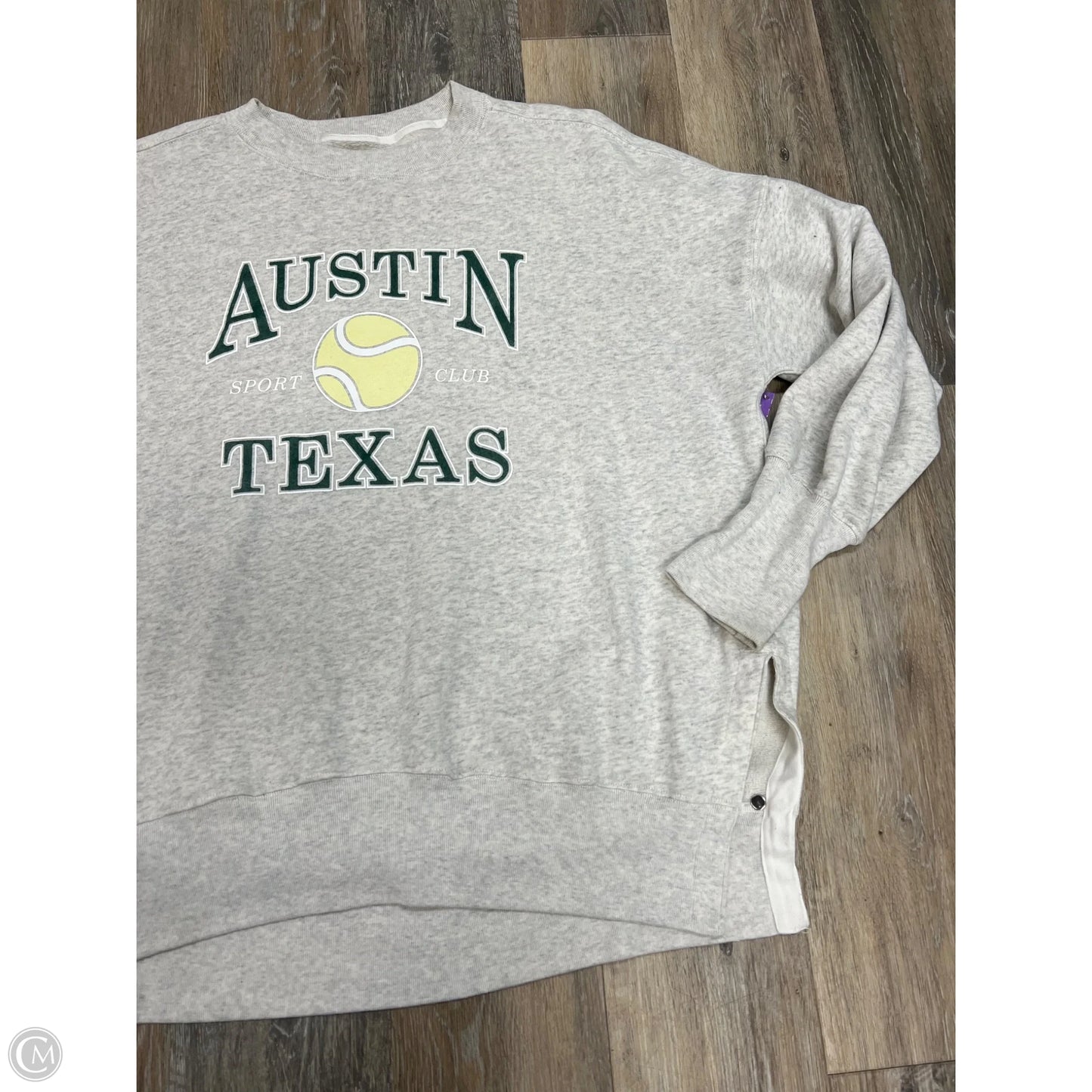 Sweater By Abercrombie And Fitch In Grey, Size: Xl
