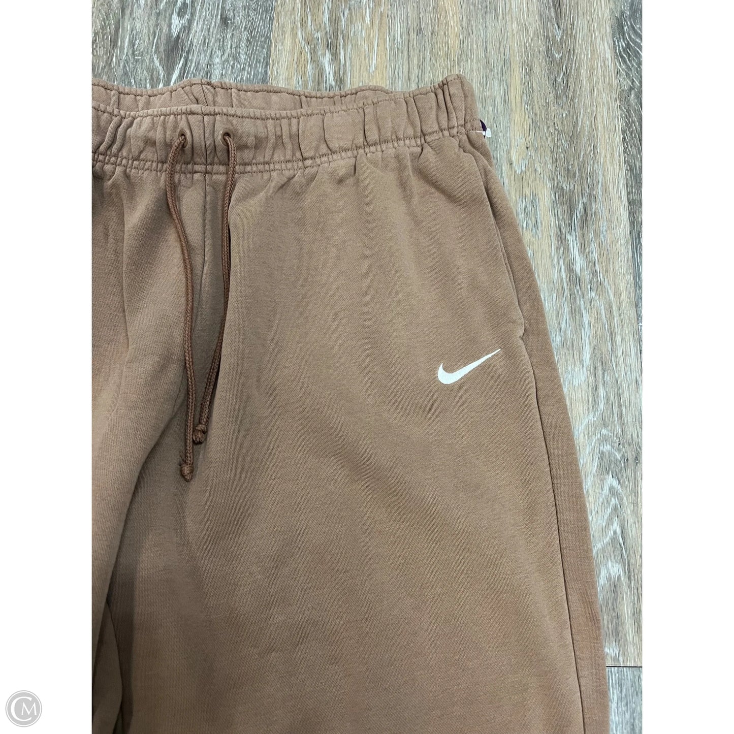 Athletic Pants By Nike Apparel In Tan, Size: 1x