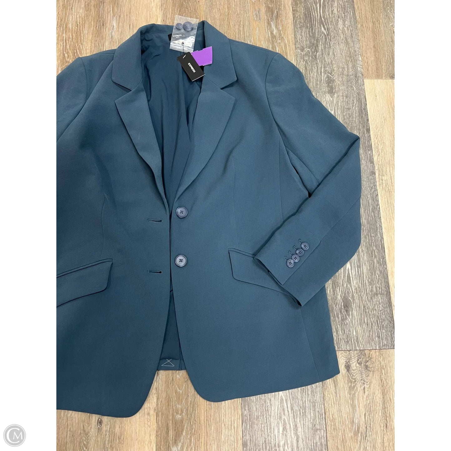 Blazer By Express In Blue, Size: L