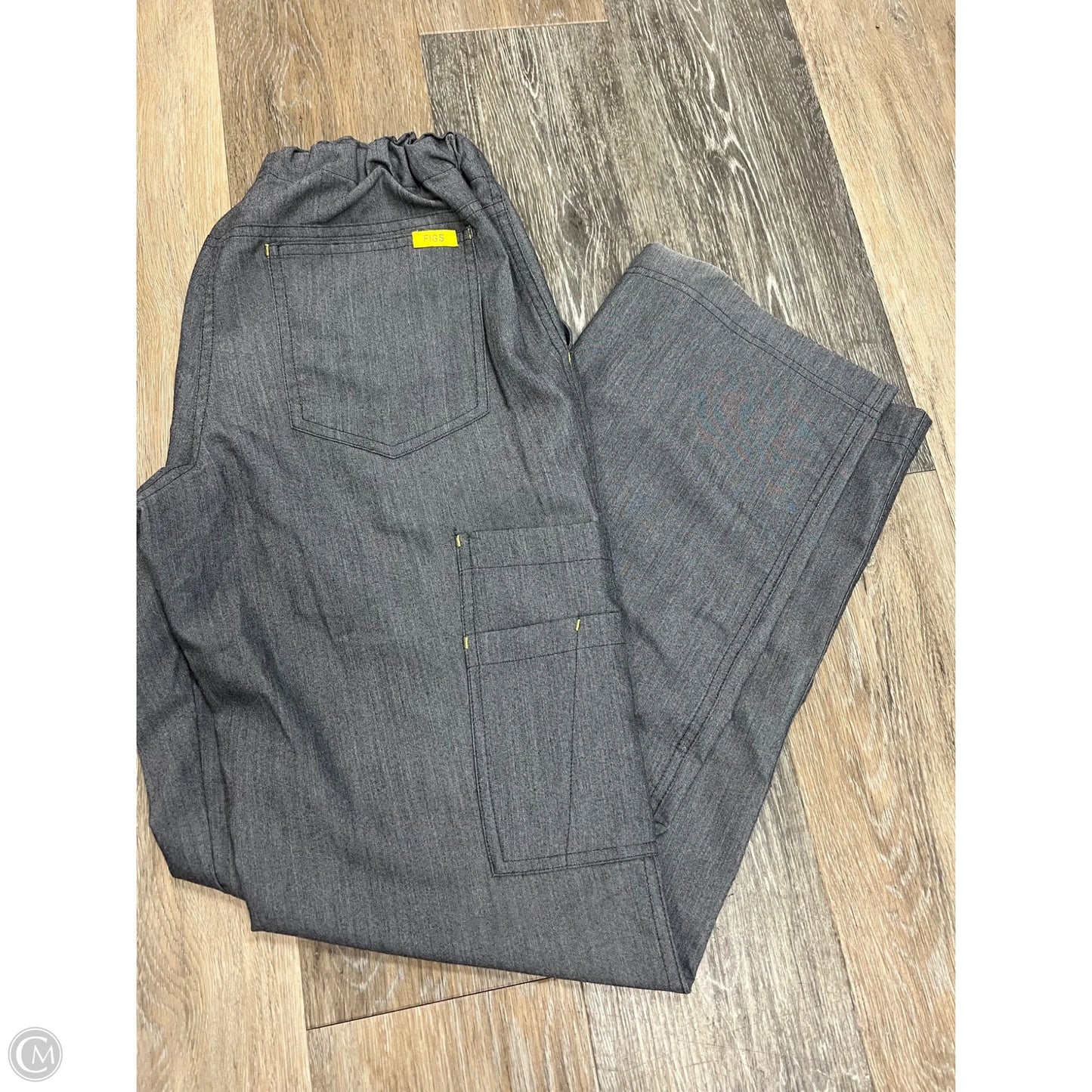 Scrub Pants By Figs In Grey, Size: Xs