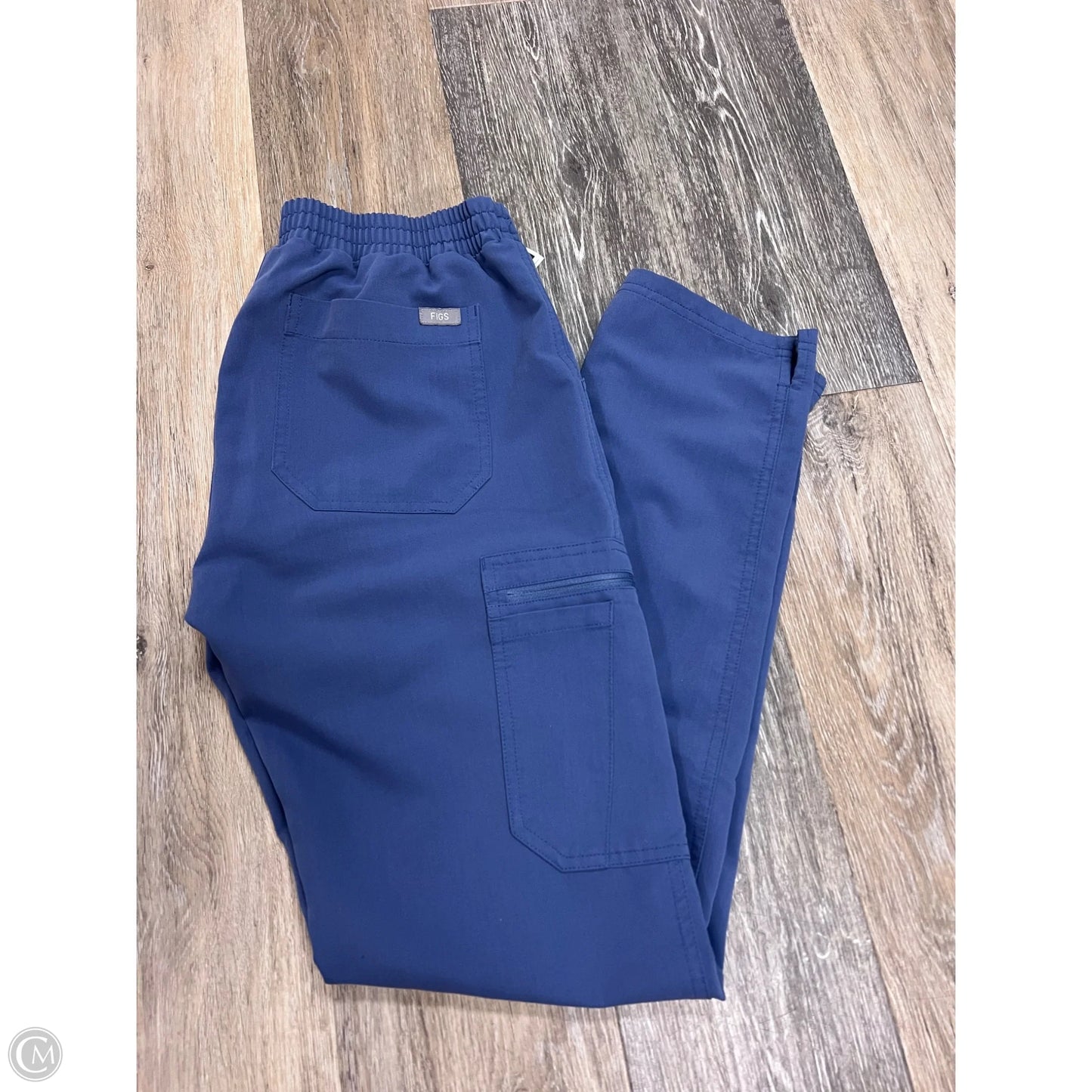 Scrub Pants By Figs In Blue, Size: Xs