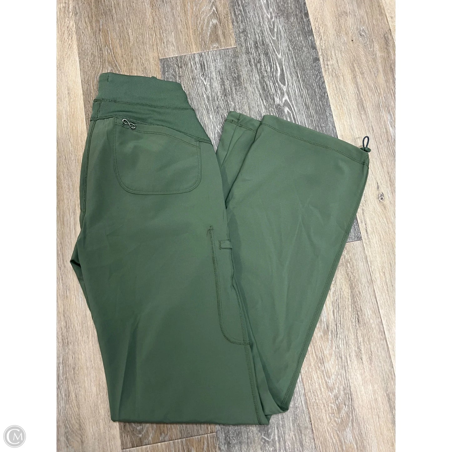 Athletic Pants By Cherokee In Green, Size: Xs (tall)