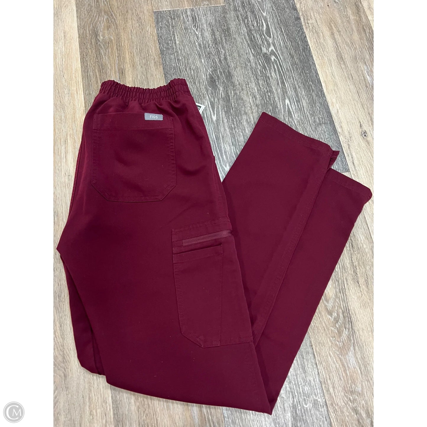 Scrub Pants By Figs In Red, Size: Xs