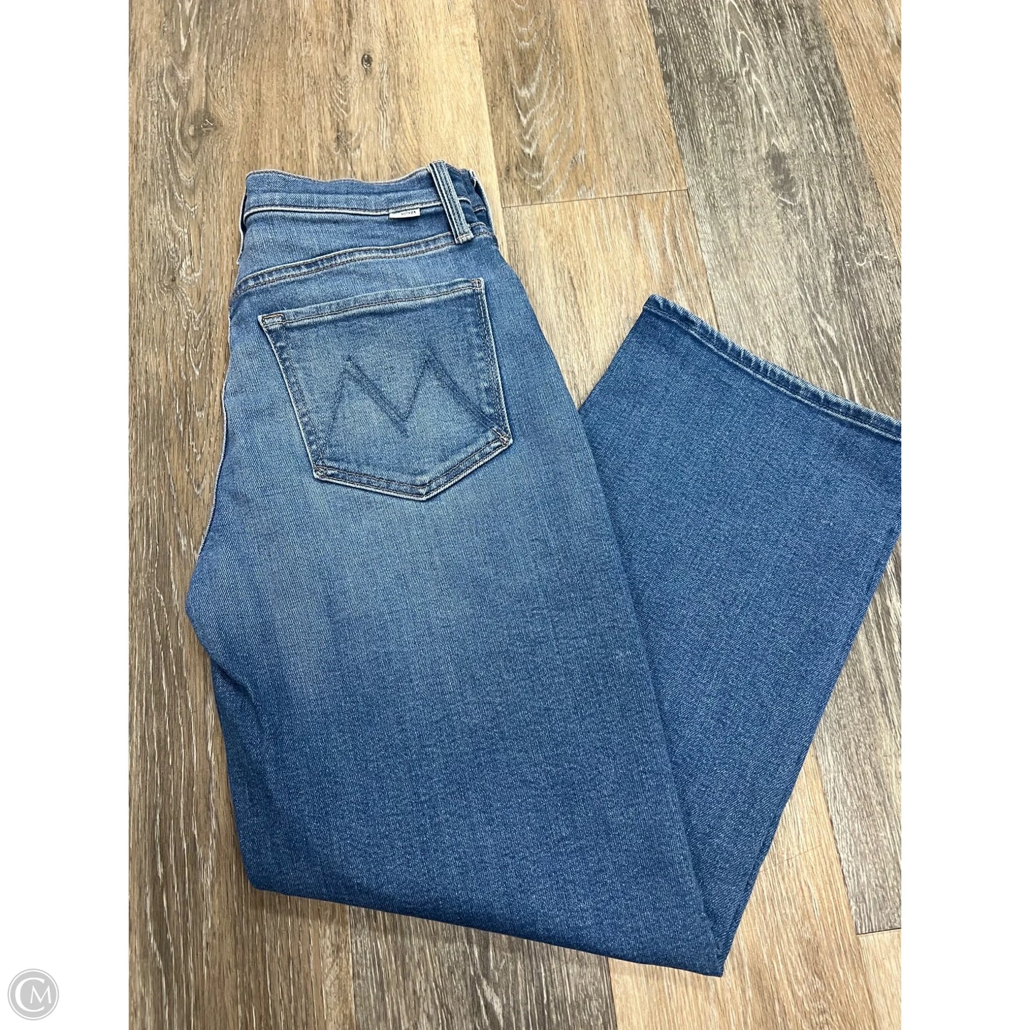 Jeans Wide Leg By Mother In Blue Denim, Size: 4/27