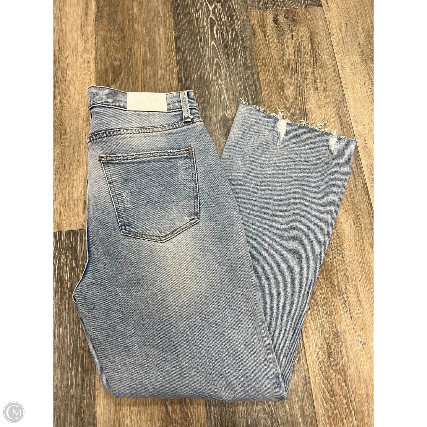 Jeans Straight By Pistola In Blue Denim, Size: 8/29