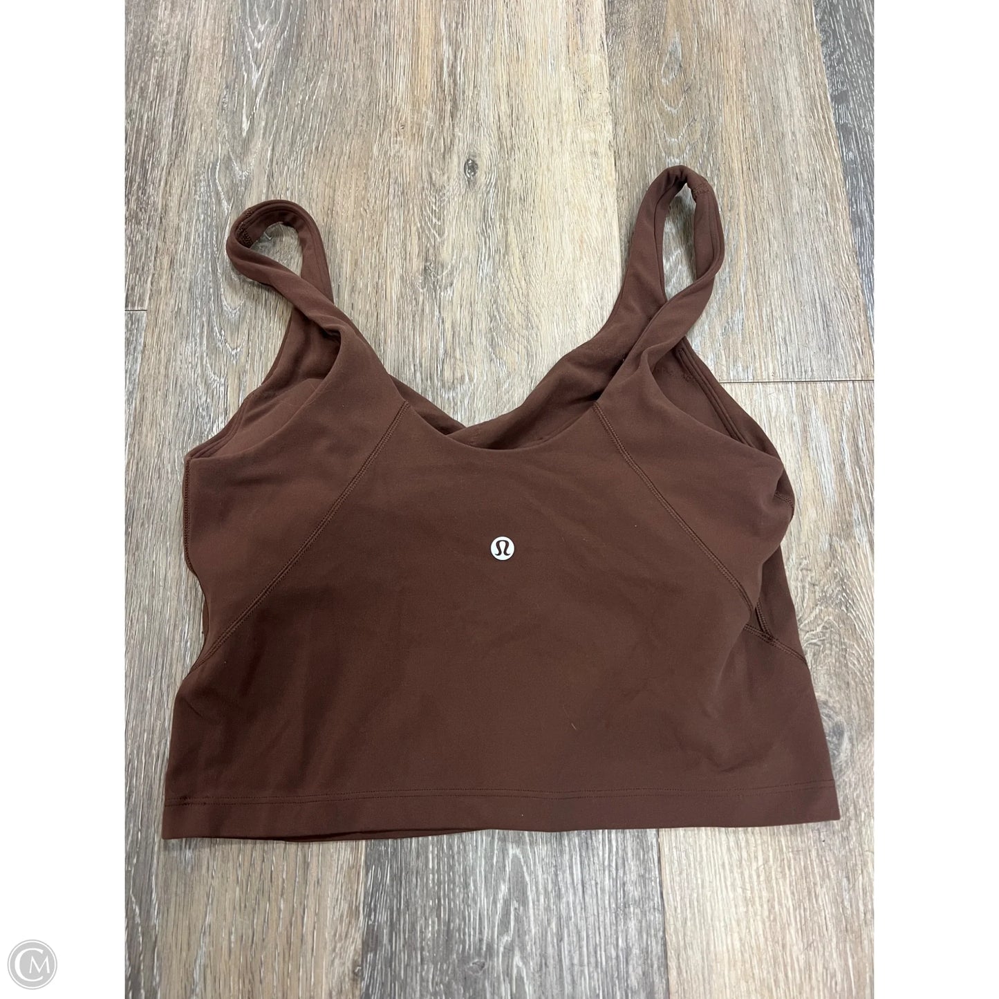 Athletic Tank Top By Lululemon In Brown, Size: 8