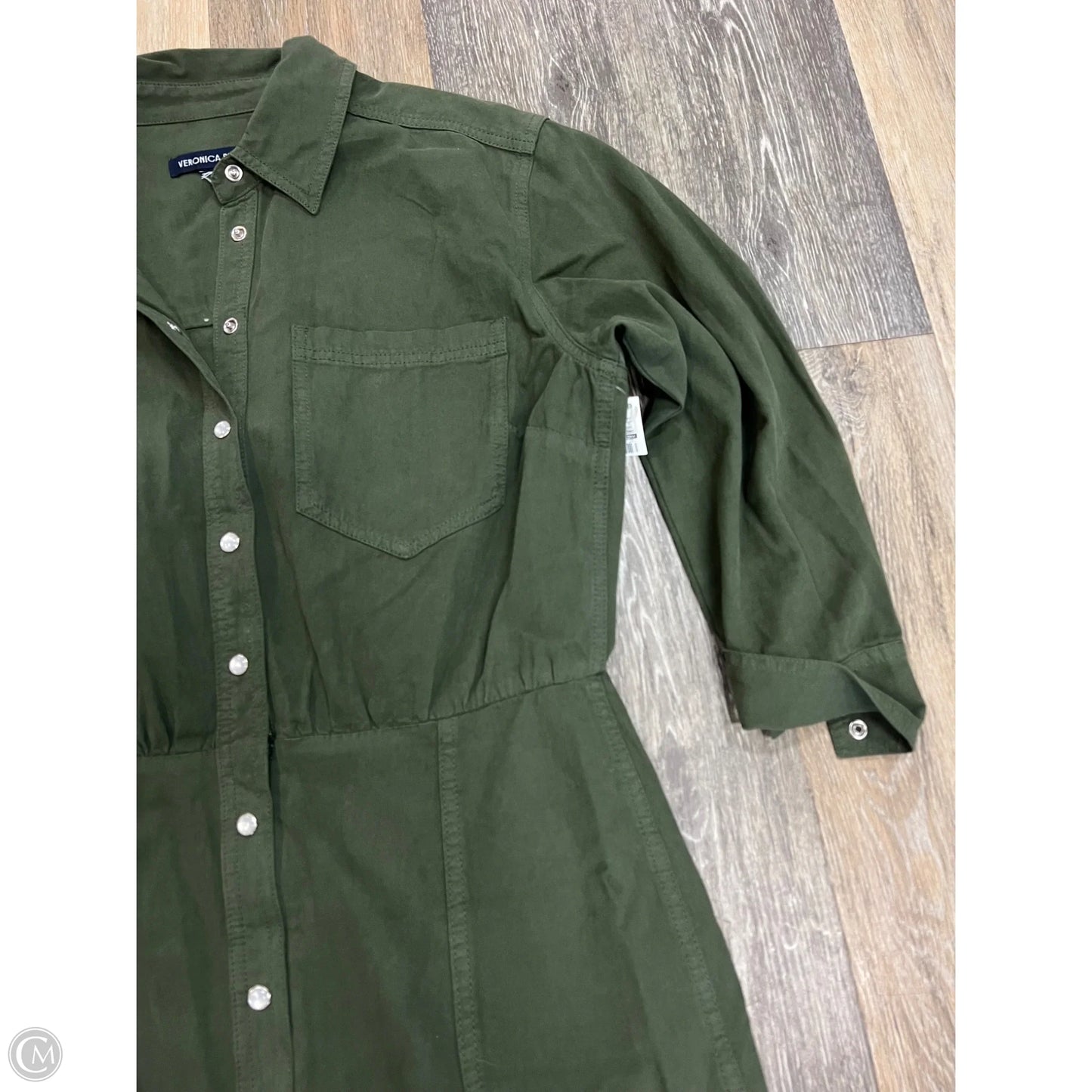 Dress Casual Short By Veronica Beard In Green, Size: 10