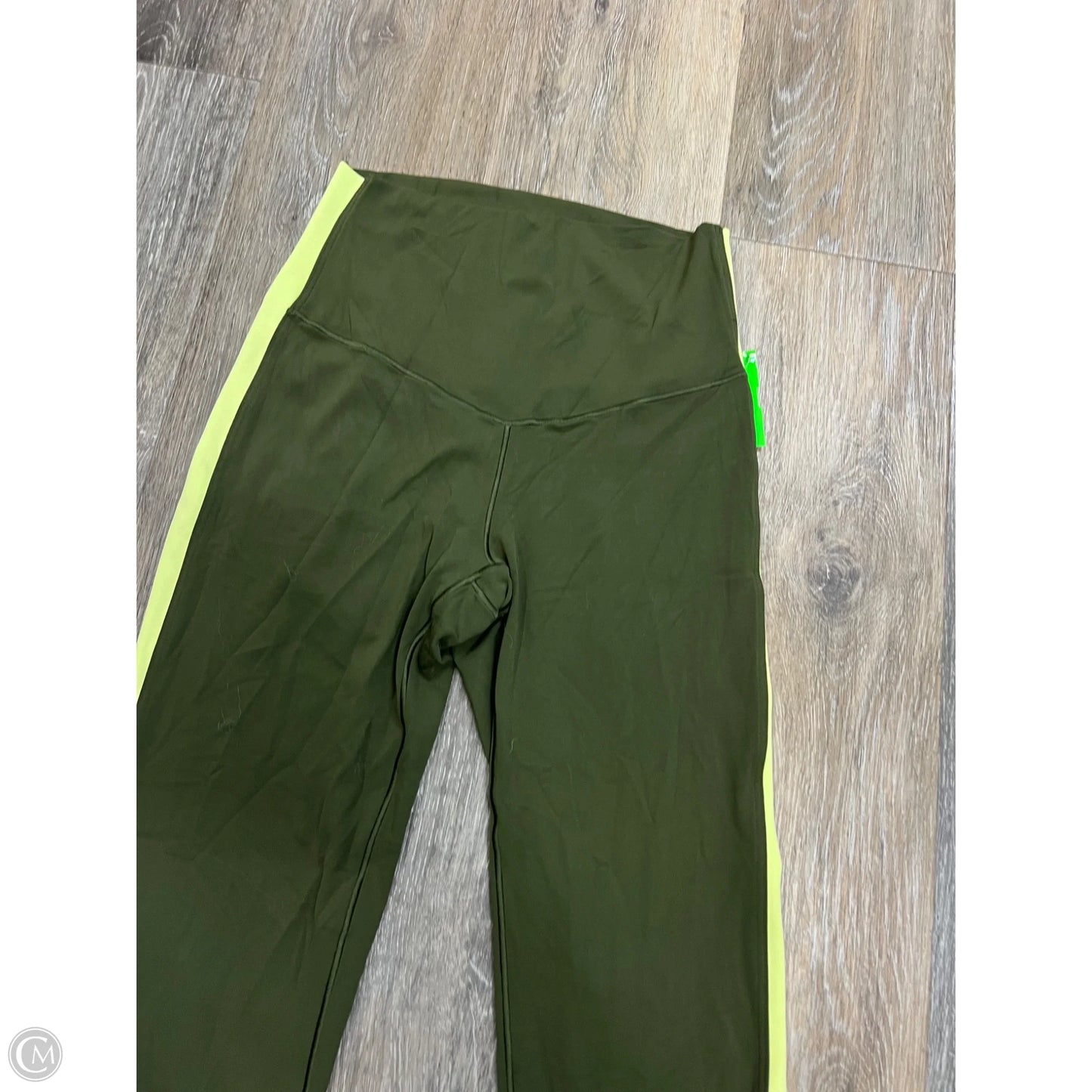 -Athletic Leggings By Offline In Green, Size: S