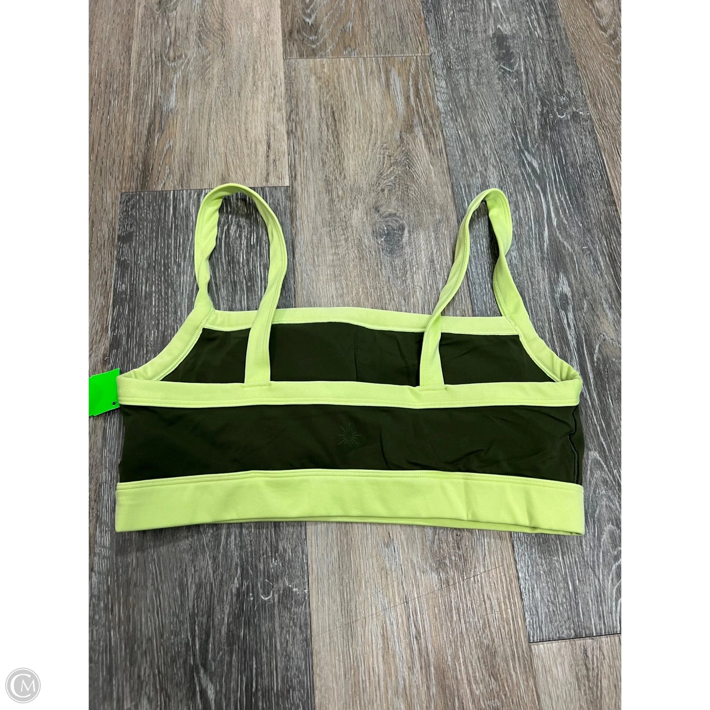 -Athletic Bra By Offline In Green, Size: M