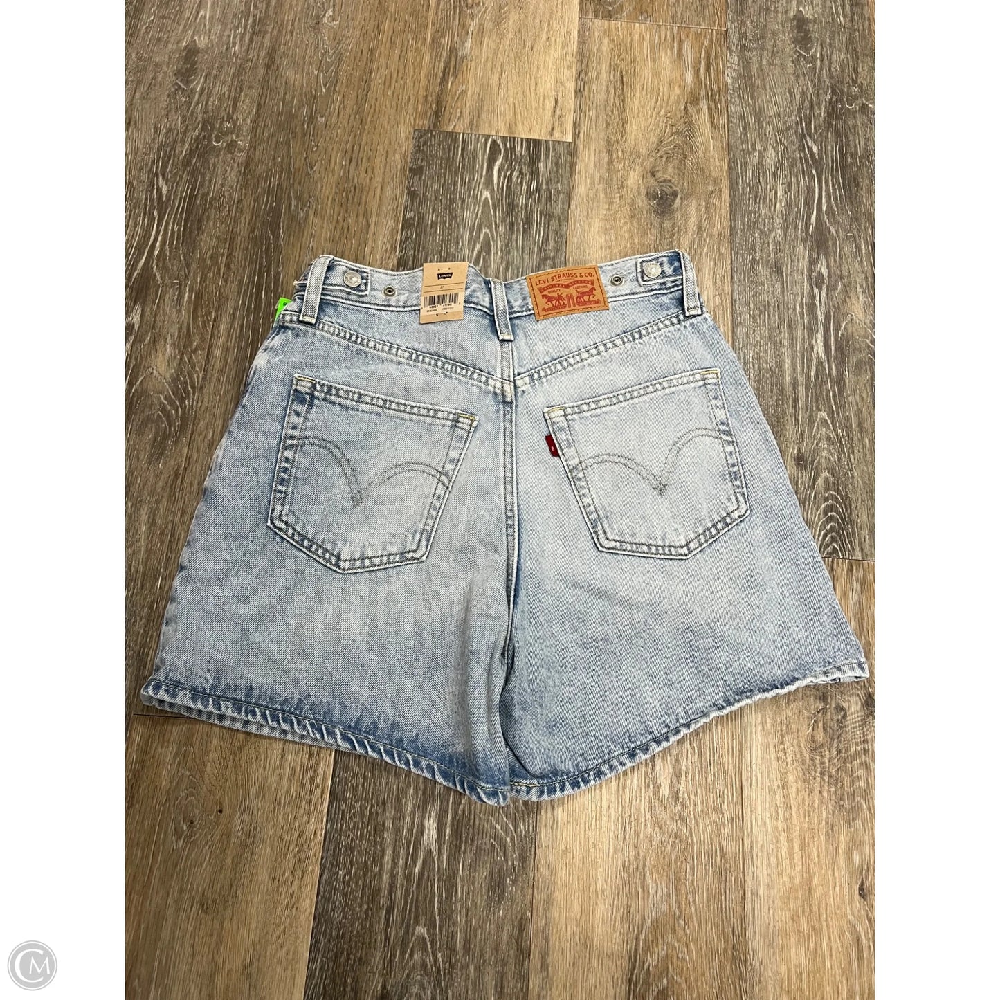Shorts By Levis In Blue Denim, Size: 4/27