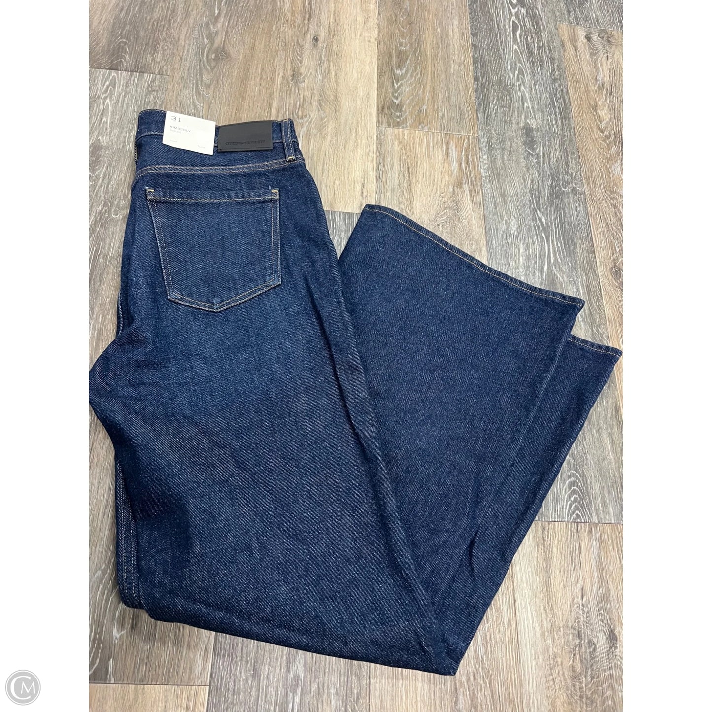 Jeans Flared By Citizens Of Humanity In Blue Denim, Size: 12/31