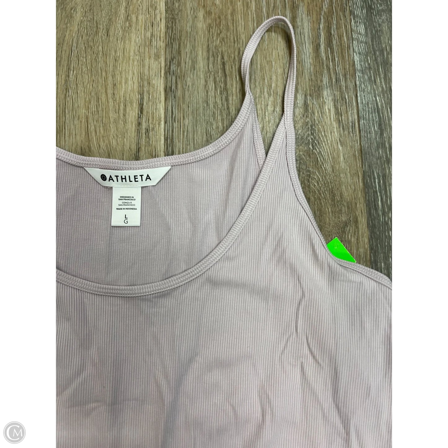 Athletic Tank Top By Athleta In Purple, Size: L