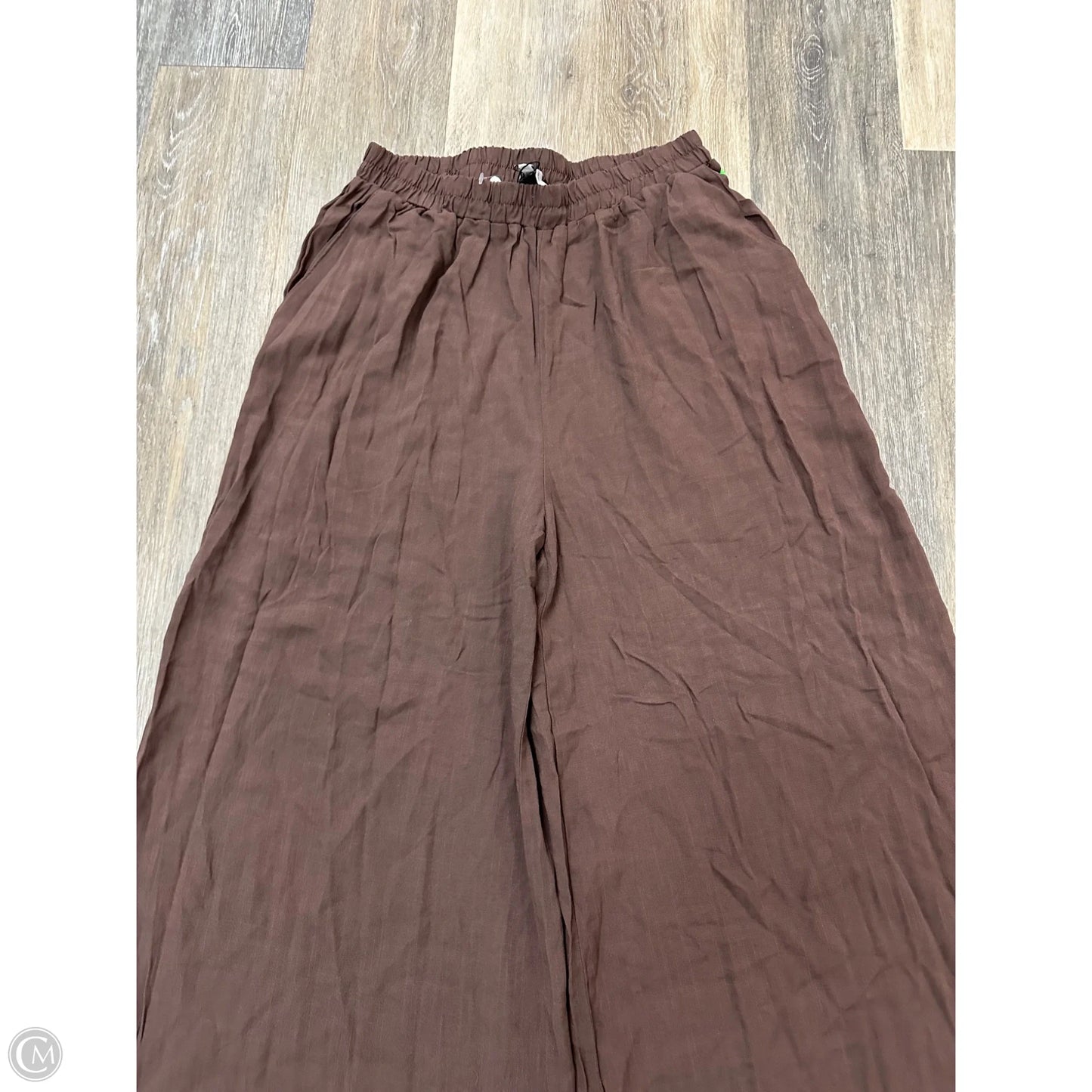 Skirt Midi By Hunter & Brown In Brown, Size: L