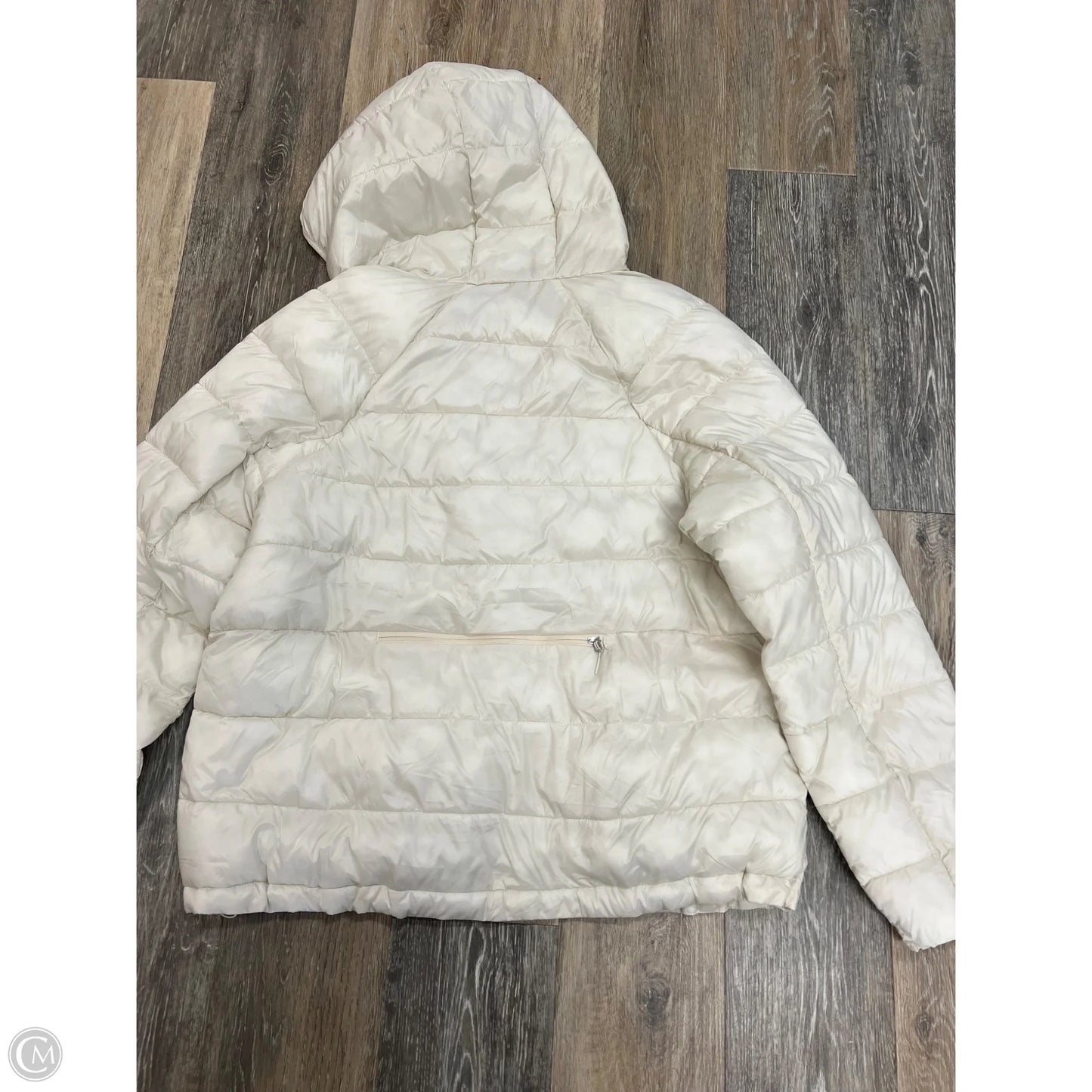 Jacket Puffer & Quilted By Athleta In Cream, Size: Xl